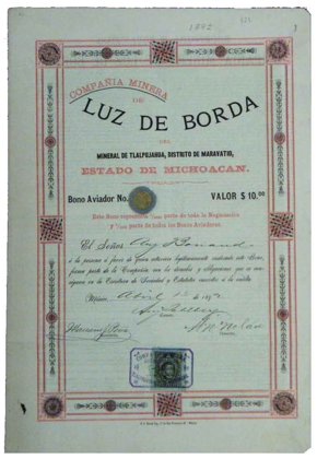 Accion A. Minera De Luz De Borda (Id: 454)