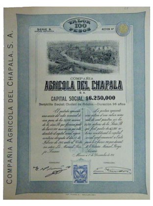 Accion Compañía Agricola Del Chapala (Id: 563)