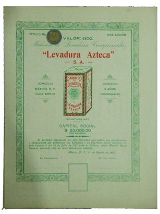 Accion Fabrica De Levadura Azteca (Id: 690)