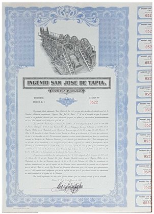 Acción Ingenio San Jose De Tapia (Id: 7642)