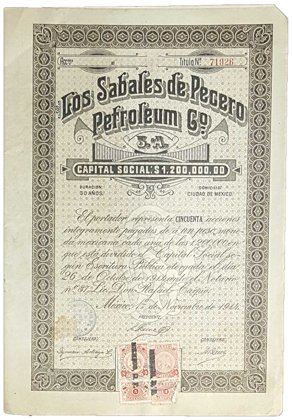 Acción Los Sabales De Pecero Petroleum G (Id: 7653)