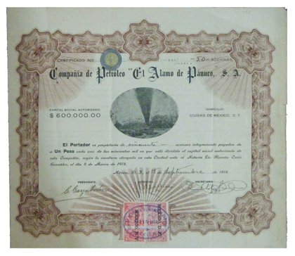 Accion De Petroleo El Alamo De Panuco (Id: 898)